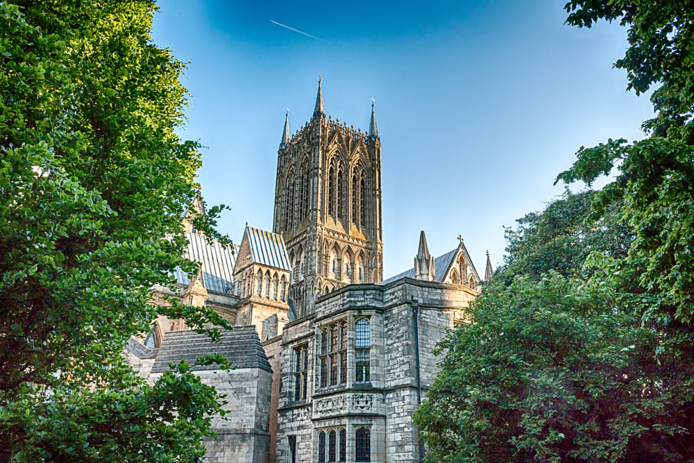 Cathedral Church of the Blessed Virgin Mary of Lincoln, commonly known as Lincoln Cathedral.